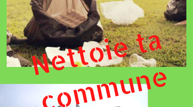 Nettoie ta commune   —  avec le conseil municipal des enfants —