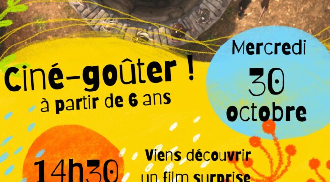 Ciné-Goûter | Mercredi 30 octobre | 14h30 | Centre Culturel Perenn