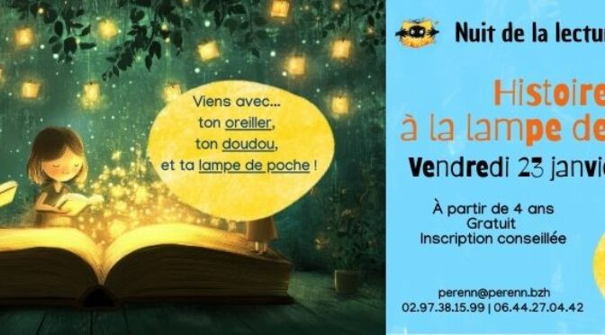 Nuit de la lecture au Centre Culturel | Vendredi 23 janvier