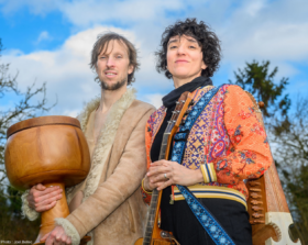 Rêve d'une crinière de continent